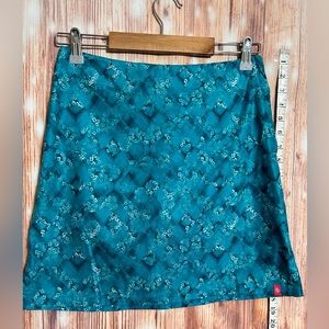 US 0 UK 4 Blue Turquoise Lija Golf Skort